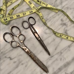 vintage sewing scissors